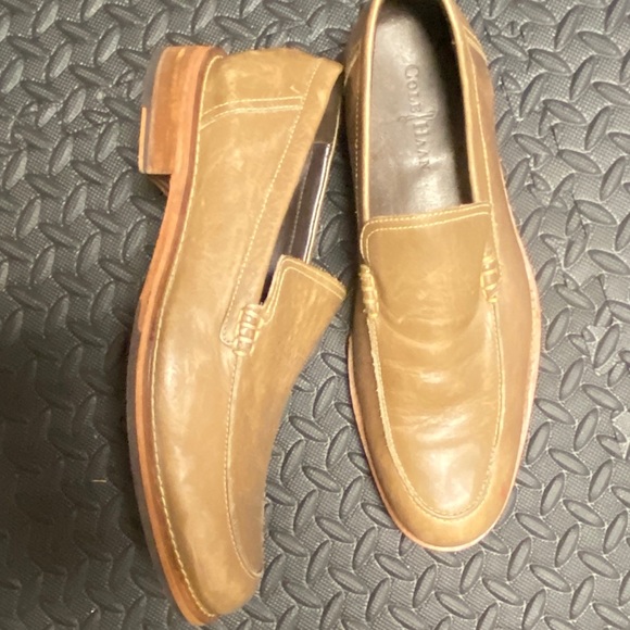 Cole Haan Other - Cole Hann beige leather slip on loafers casual dressy shoes